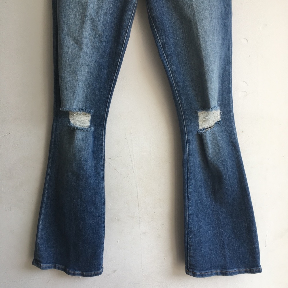 🚫SOLD🚫FRAME DENIM Le Crop Mini Boot Jeans - Picture 6 of 8